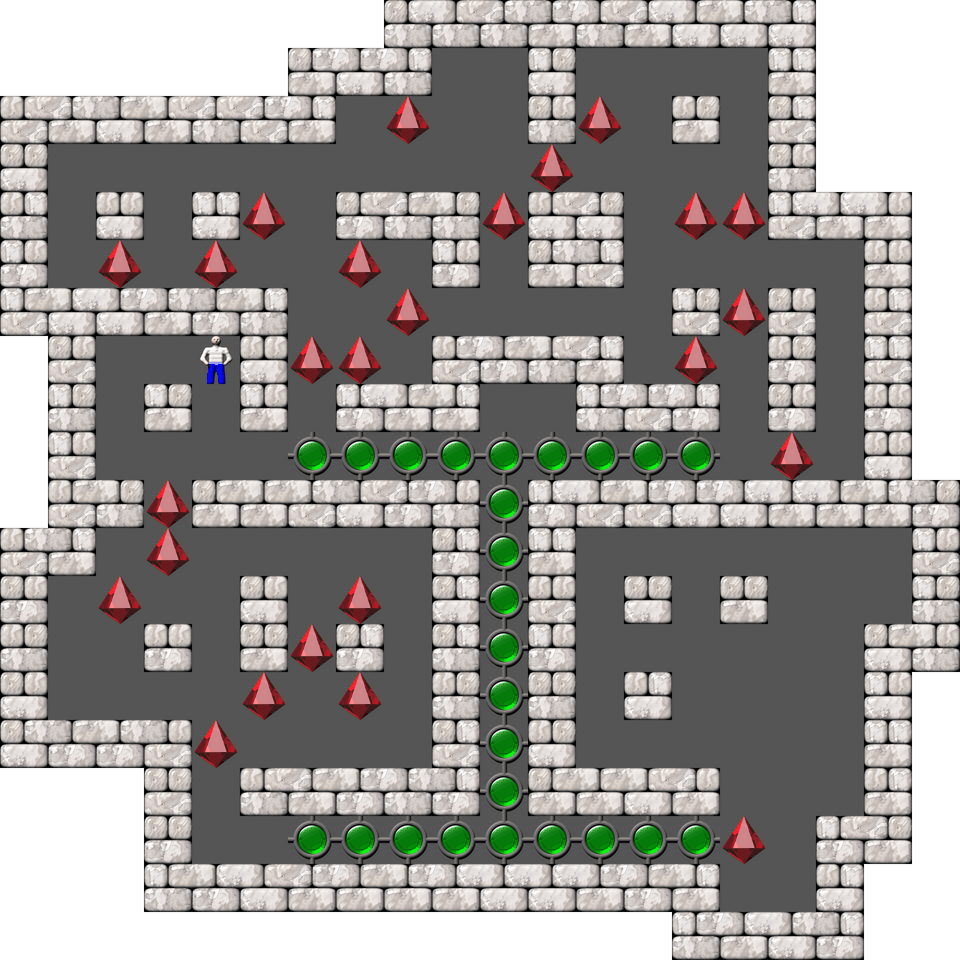 Sokoban Sonic 2 level 42